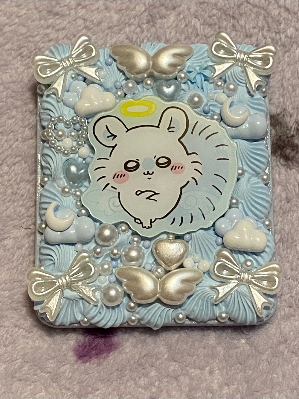 Chiikawa Momonga Kawaii Decoden Compact Mirror